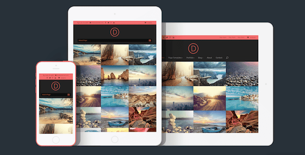 divi- responsive