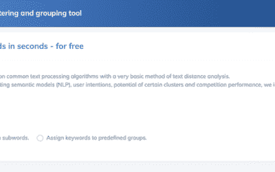 5 meilleurs outils de regroupement de mots clés pour 2022