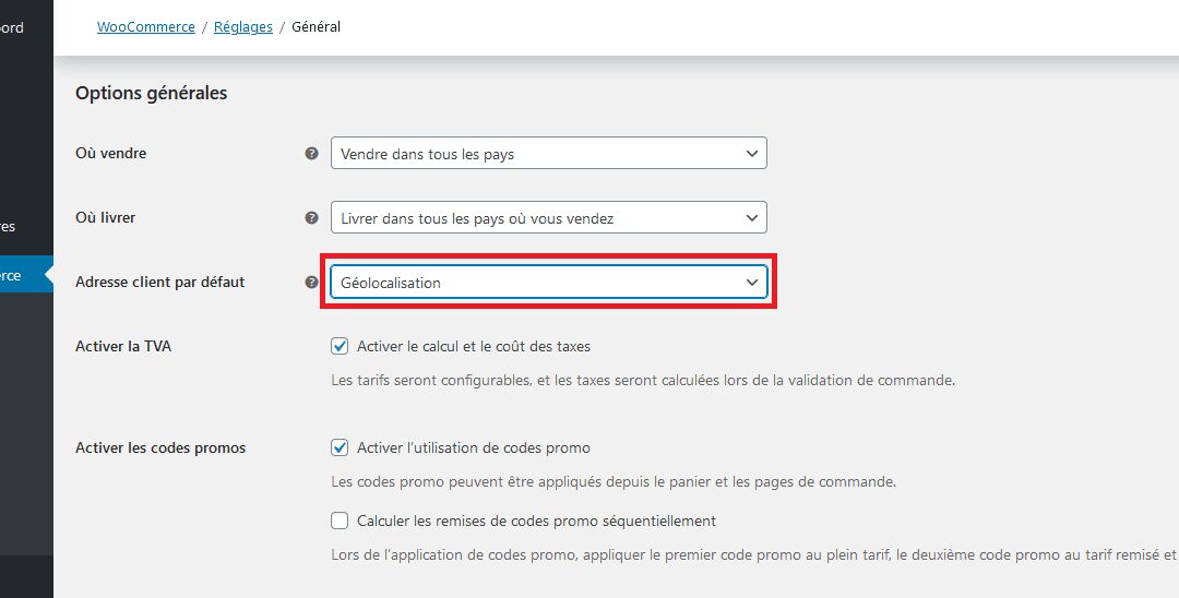 Intégration de la solution de géolocalisation MaxMind – WooCommerce Docs